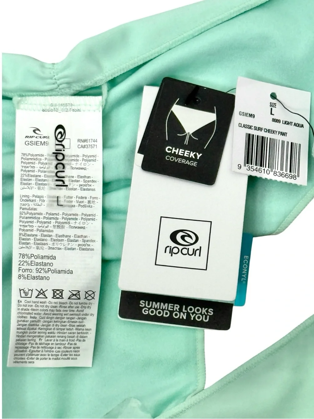 Rip Curl Classic Surf Cheeky Bikini Bottom